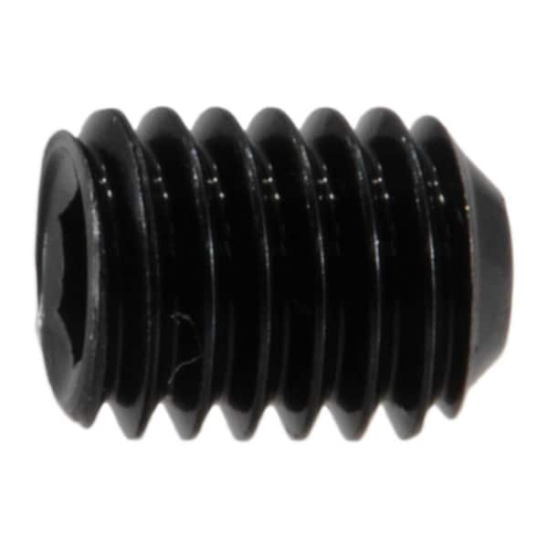 Midwest Fastener #10-32 x 1/4" Steel Fine Thread Hex Socket Headless Set Screws 25PK 60985 - main